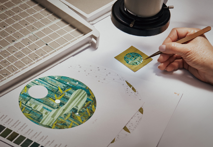 LOUIS VUITTON Escale Cabinet of Wonders奇幻寶箱-叢林大蛇