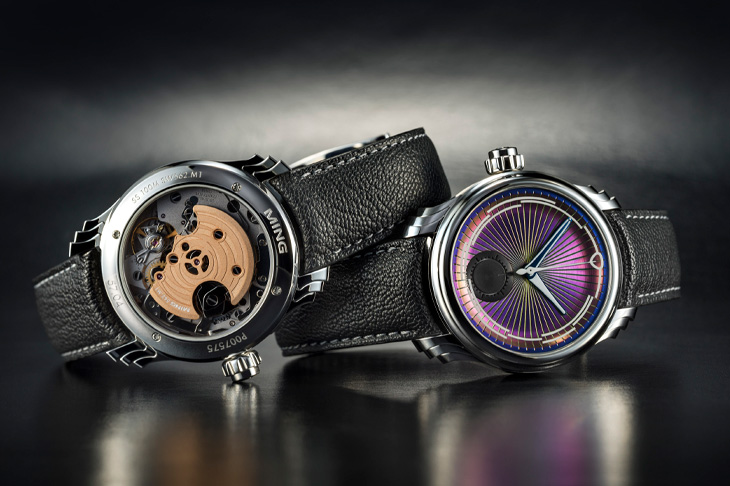 MING八週年新作 57.04 Iris 單按把計時碼錶展現Art Deco幾何美學