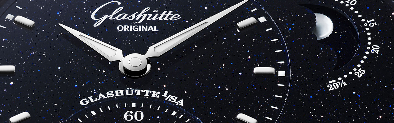 GLASHÜTTE ORIGINAL PanoMaticLunar偏心月相180週年紀念版