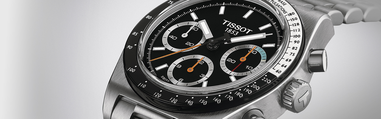 天梭表TISSOT PR516手上鍊計時腕錶