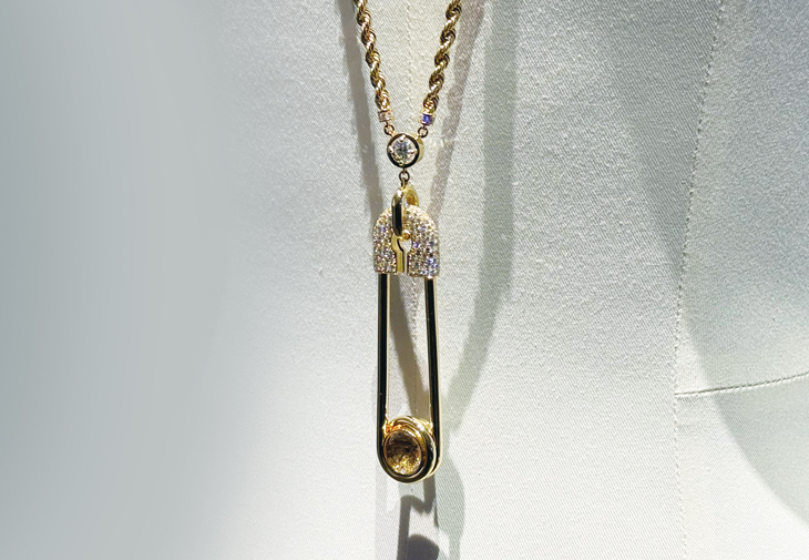 CHANEL香奈兒Couture別針長項鍊錶