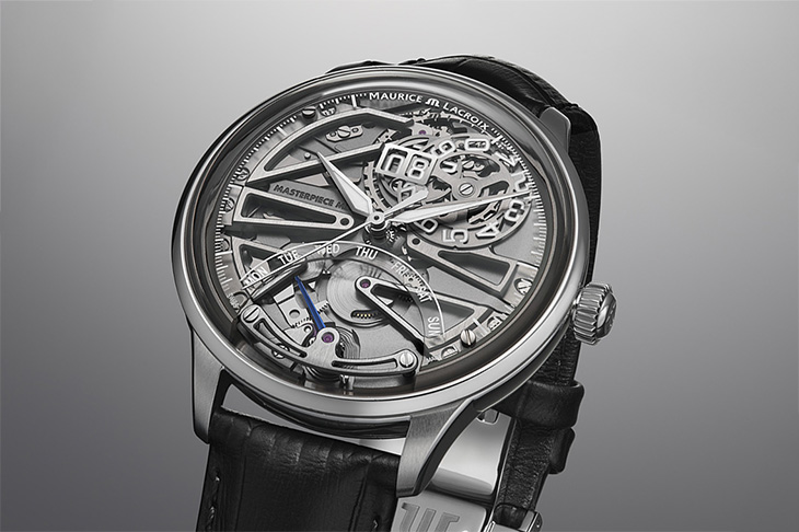 現代風格鏤空版本 ／艾美錶1975系列Master Grand Date Retrograde大日期逆跳星期腕錶