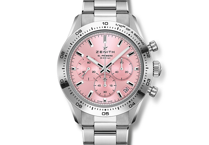 真力時ZENITH Chronomaster Sport Pink粉紅計時腕錶