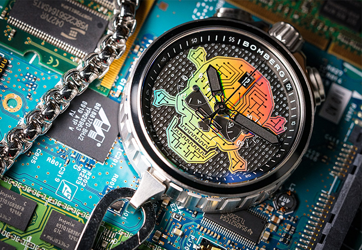炸彈錶BOMBERG Bolt-68 Heritage Cyber Skull