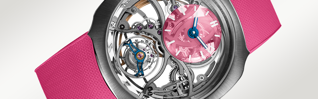 亨利慕時H.MOSER & CIE.疾速者圓柱陀飛輪鏤空腕錶Alpine