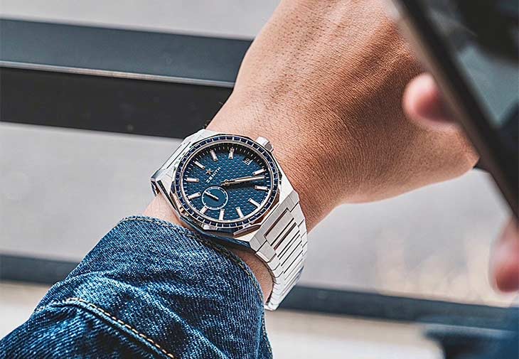 真力時ZENITH Defy Skyline藍寶石錶圈專賣店限定款