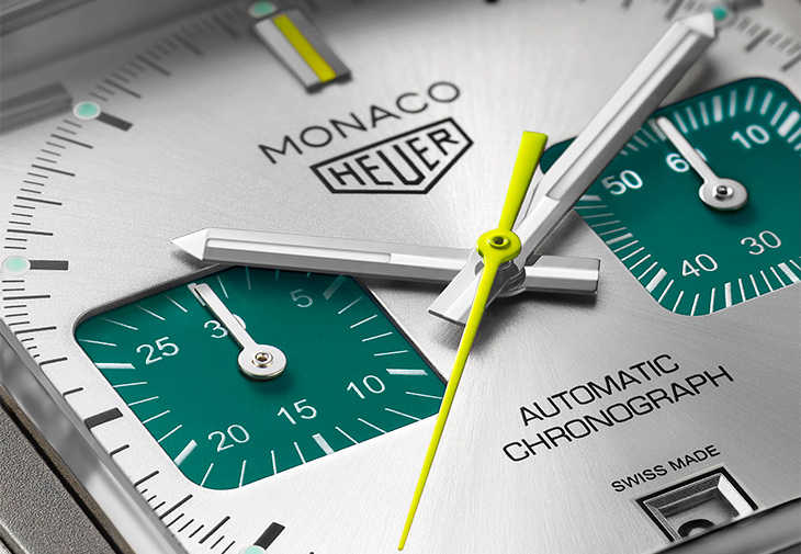 TAG HEUER泰格豪雅Monaco計時腕錶賽車綠限量版