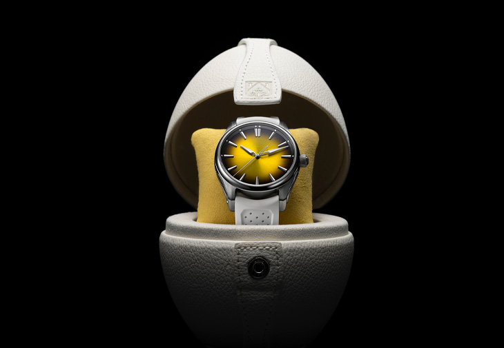 亨利慕時H. MOSER & CIE. 開拓者大三針太陽蛋腕錶