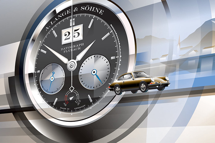 時間與速度的完美凝格 A. Lange & Söhne冠名贊助2024年首屆德國古董車展