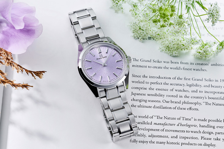 日本「花見」文化迎春／GRAND SEIKO SBGW323、SBGH343、SBGH341