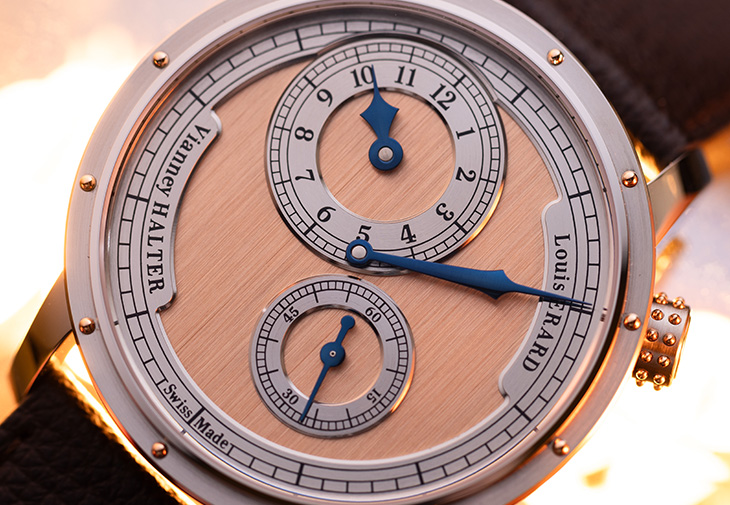 LOUIS ERARD  Le Régulateur Louis Erard x Vianney Halter II