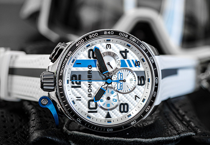 炸彈錶BOMBERG BOLT-68 Racing YAS MARINA計時碼錶