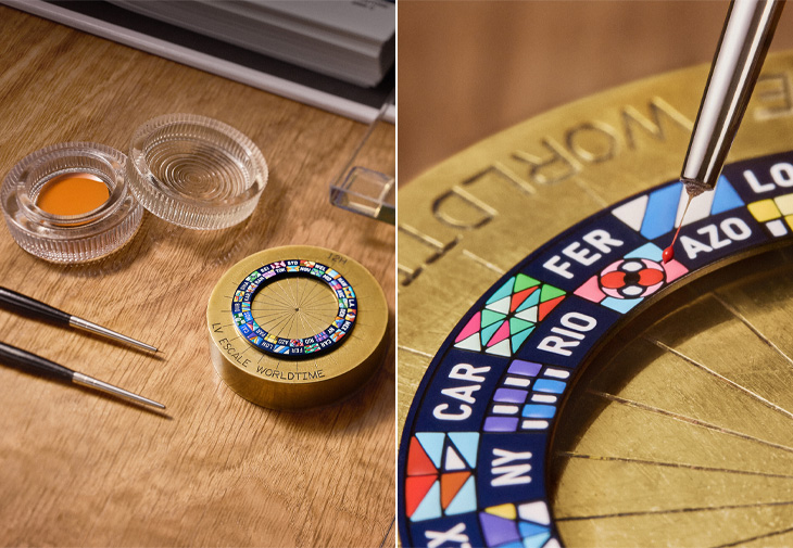 LOUIS VUITTON路易威登Escale Worldtime 世界時間腕錶