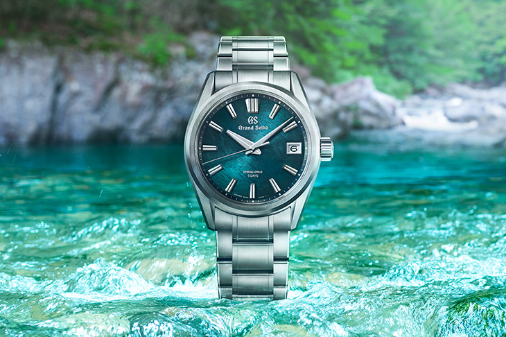 Grand Seiko Evolution 9系列阿寺溪藍腕錶SLGA025