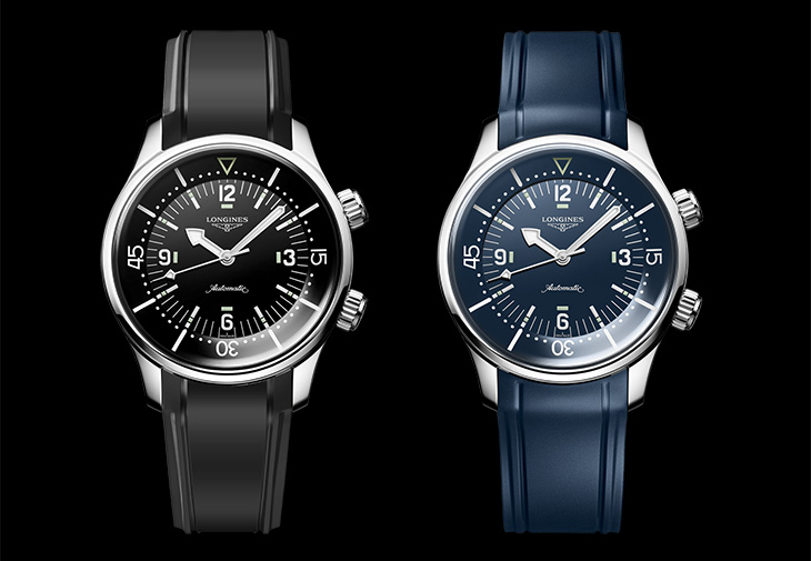 LONGINES浪琴表Legend Diver復刻傳奇潛水腕錶
