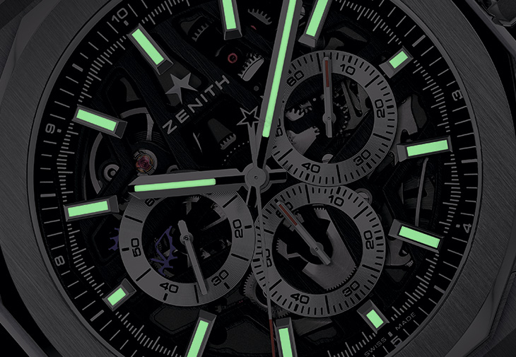 ZENITH真力時DEFY Skyline天際線鏤空計時腕錶