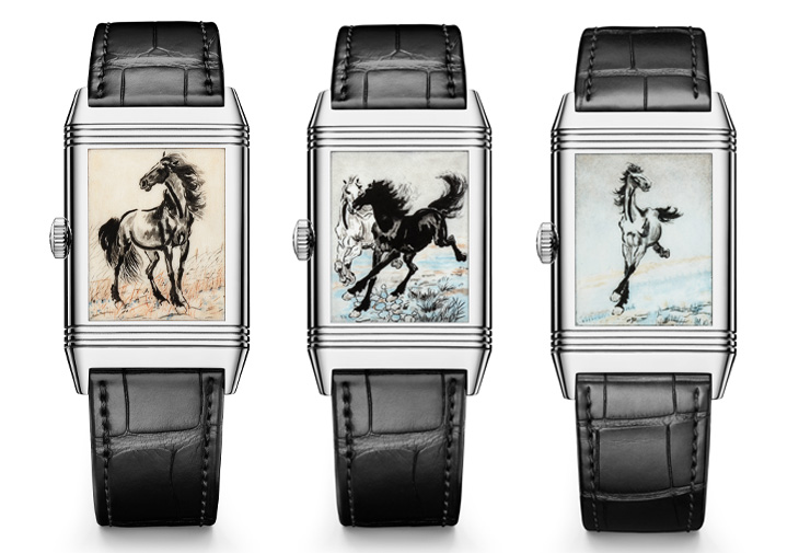 JAEGER-LECOULTRE積家Reverso翻轉系列Tribute Enamel 琺瑯腕錶「徐悲鴻」限量版
