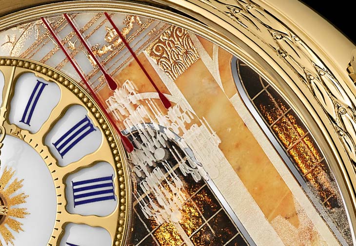 萬寶龍MONTBLANC明星傳承系列懸浮外置陀飛輪腕錶凡爾賽宮限量版