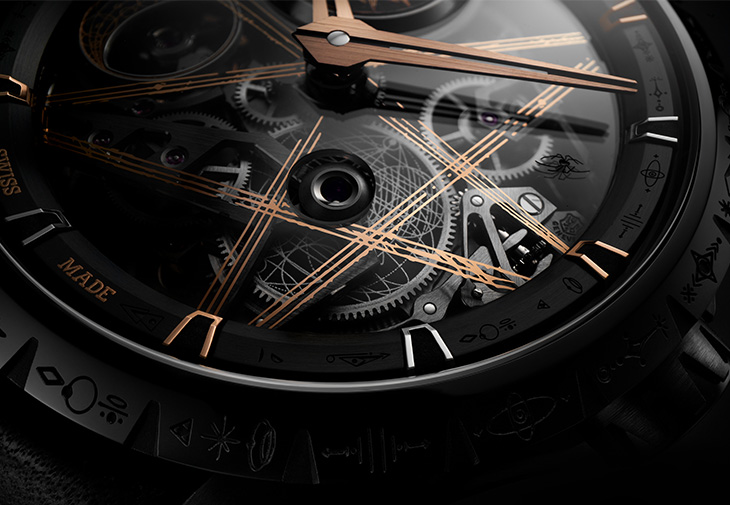 羅杰杜彼ROGER DUBUIS Excalibur Dr. Woo Monobalancier王者系列單擺輪腕錶Dr.Woo特別版