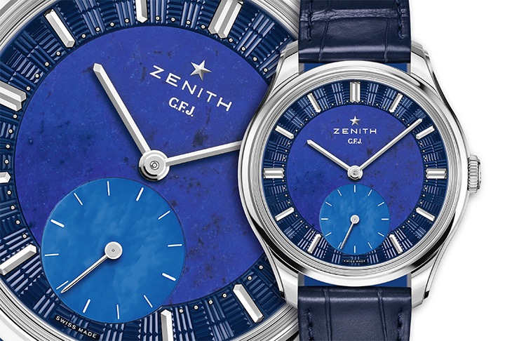 真力時ZENITH G.F.J.小三針腕錶