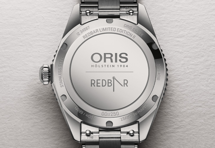 豪利時ORIS × RedBar Divers 限量腕錶II