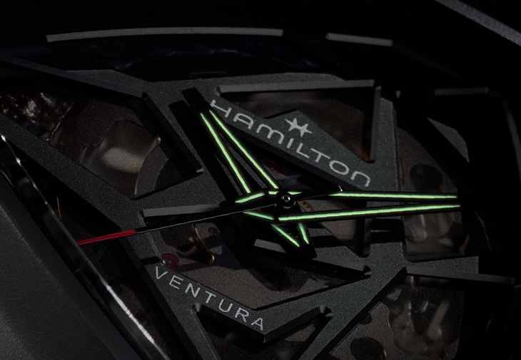 HAMILTON漢米爾頓Ventura探險系列Edge鏤空腕錶