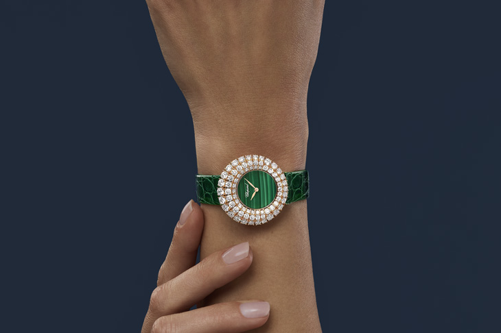 迎接綠意盎然的春季時光／蕭邦 L’Heure du Diamant、Happy Diamonds 與 Happy Sport 春季珠寶腕錶