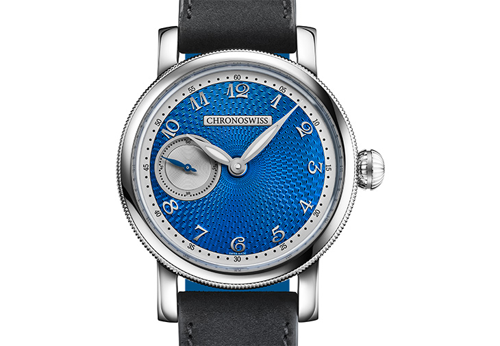 CHRONOSWISS瑞寶Small Second Blue Orbit