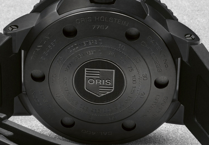 豪利時ORIS AquisPro專業潛水日期錶