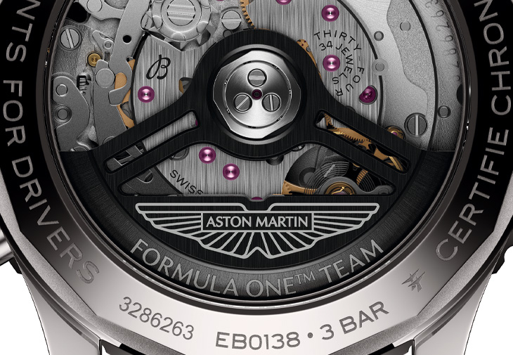 BREITLING百年靈Navitimer B01 Chronograph 43 Aston Martin Aramco Formula One™ Team聯名腕錶