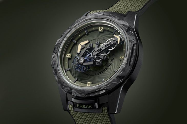 卡其綠迷彩新裝 雅典錶FREAK [ONE OPS]奇想腕錶