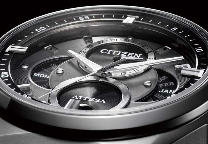 CITIZEN光動能月相腕錶