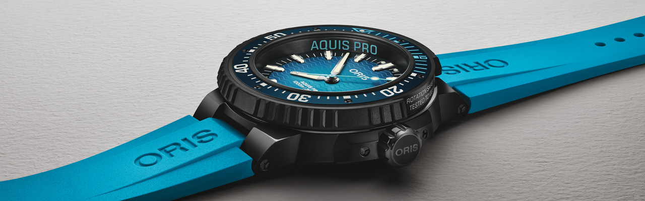 ORIS豪利時AquisPro 1000m日期腕錶