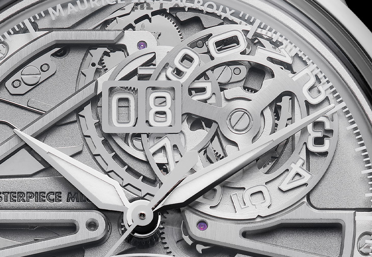 艾美錶MAURICE LACROIX 1975系列Master Grand Date Retrograde逆跳腕錶