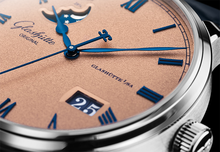 格拉蘇蒂原創GLASHÜTTE ORIGINAL議員卓越大日曆月相腕錶