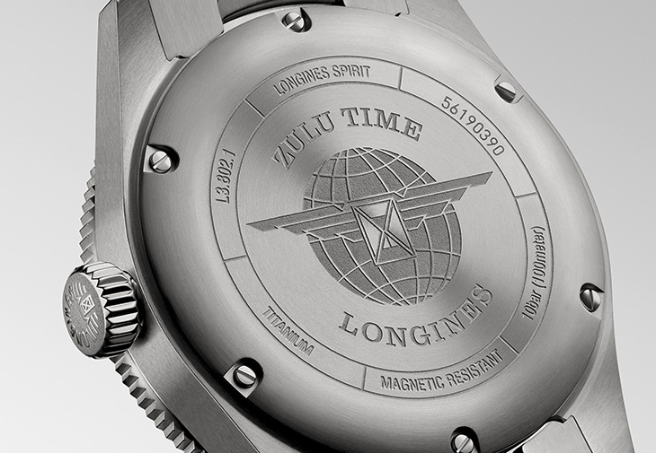 LONGINES浪琴表先行者系列Spirit Zulu Time Titanium腕錶