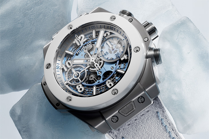 「雪感」運動時計／宇舶 Big Bang Unico Winter冬季鈦金陶瓷計時碼錶