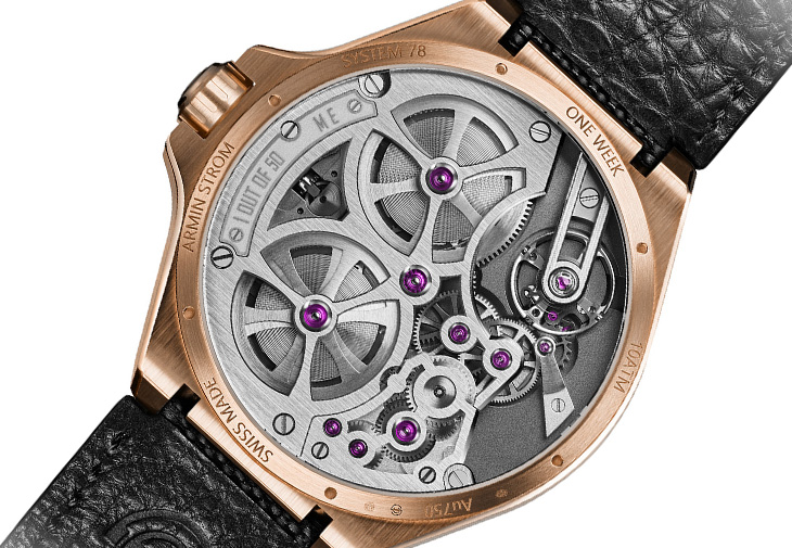 ARMIN STROM The One Week Skeleton Rose Gold