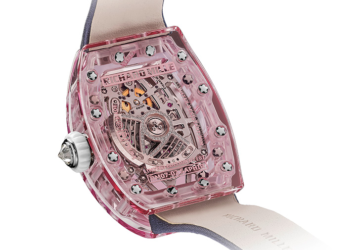 RICHARD MILLE RM 07-02藍寶石自動上鍊腕錶