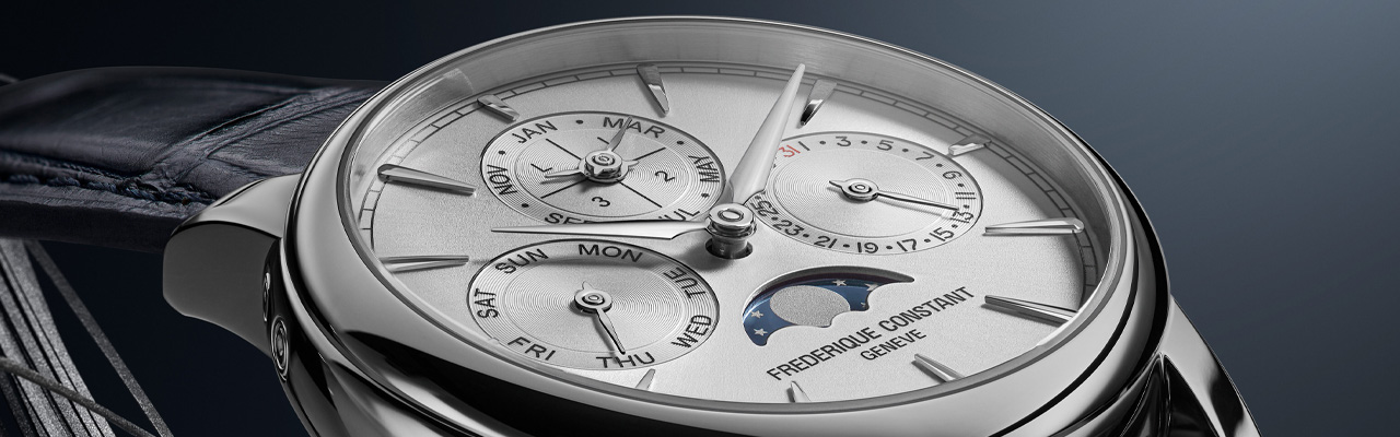FREDERIQUE CONSTANT康斯登Classic Perpetual Calendar Manufacture百年典雅萬年曆腕錶