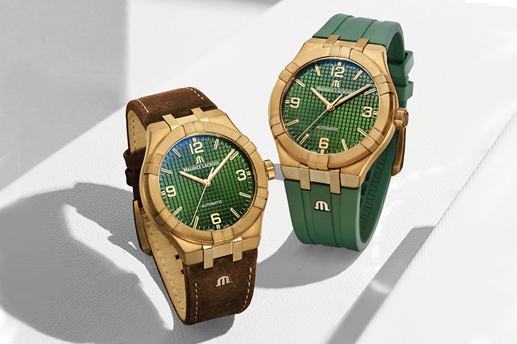 時光流逝的銅鏽色澤 艾美錶Aikon青銅自動腕錶