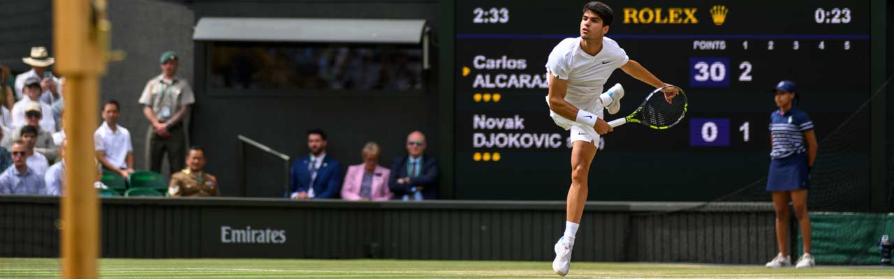 ROLEX勞力士代言人CARLOS ALCARAZ獲溫布頓錦標賽冠軍