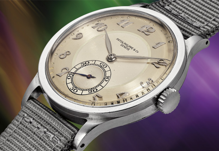 百達翡麗PATEK PHILIPPE Calatravone Ref. 570 Three-Tone Breguet Numerals