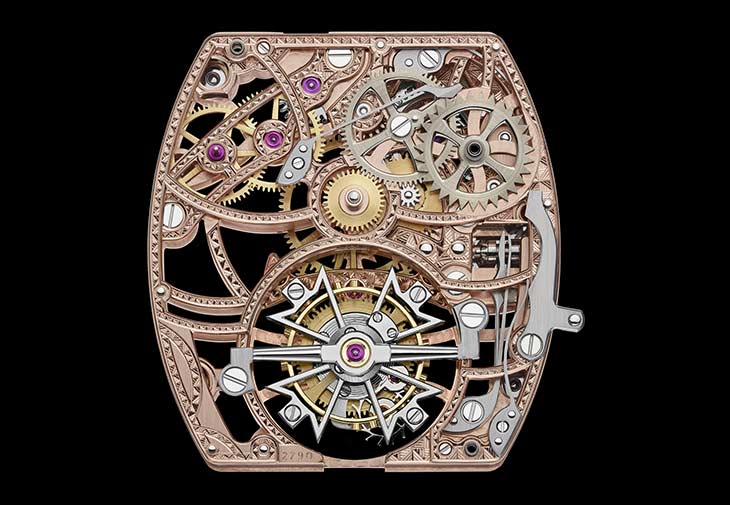江詩丹頓VACHERON CONSTANTIN Les Cabinotiers閣樓工匠Malte鏤雕陀飛輪 Tribute to Haussmannian style腕錶