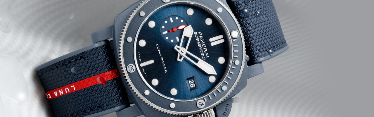 沛納海 Submersible QuarantaQuattro Luna Rossa Ti-Ceramitech™  PAM01466  PAM01543 PANERAI