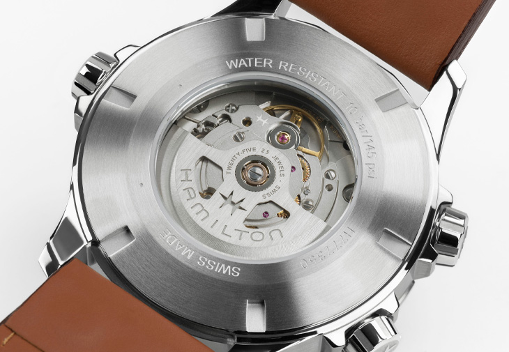 漢米爾頓HAMILTON卡其空軍系列 X-Wind 日期星期自動腕錶