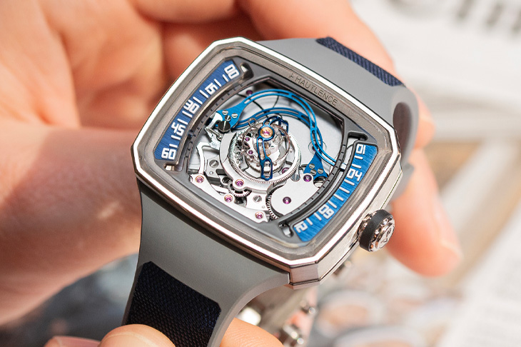 HAUTLENCE豪朗時Helix Series 1陀飛輪腕錶