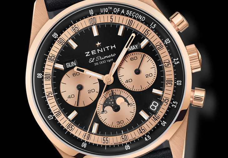 ZENITH真力時Chronomaster全日曆月相計時碼錶