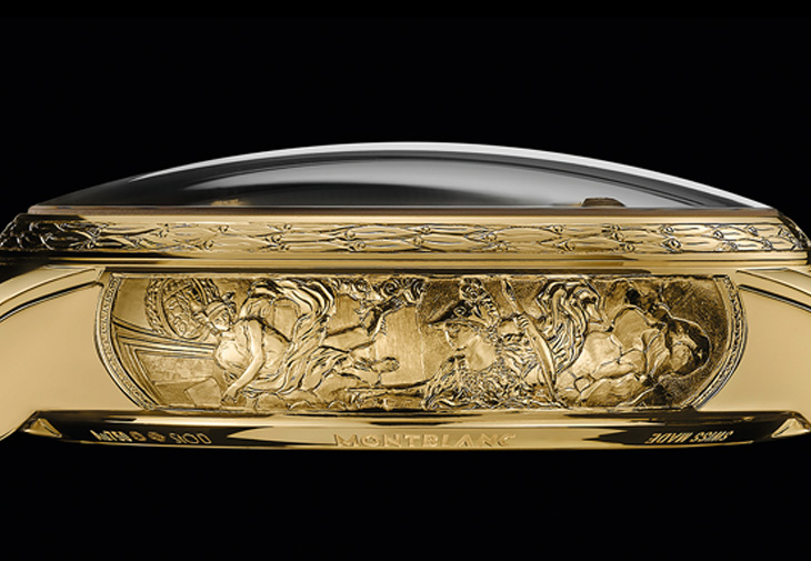 萬寶龍MONTBLANC明星傳承系列懸浮外置陀飛輪腕錶凡爾賽宮限量版