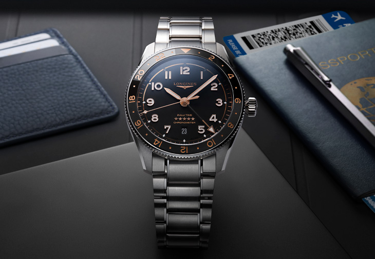 LONGINES浪琴表Zulu Time 1925先行者系列世界時區紀念腕錶